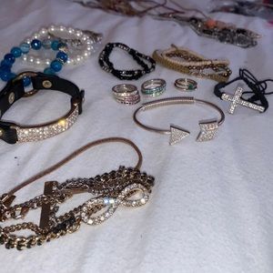 Bracelets/Rings Lot